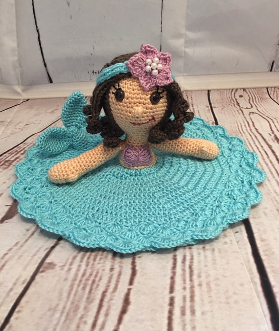 mermaid security blanket