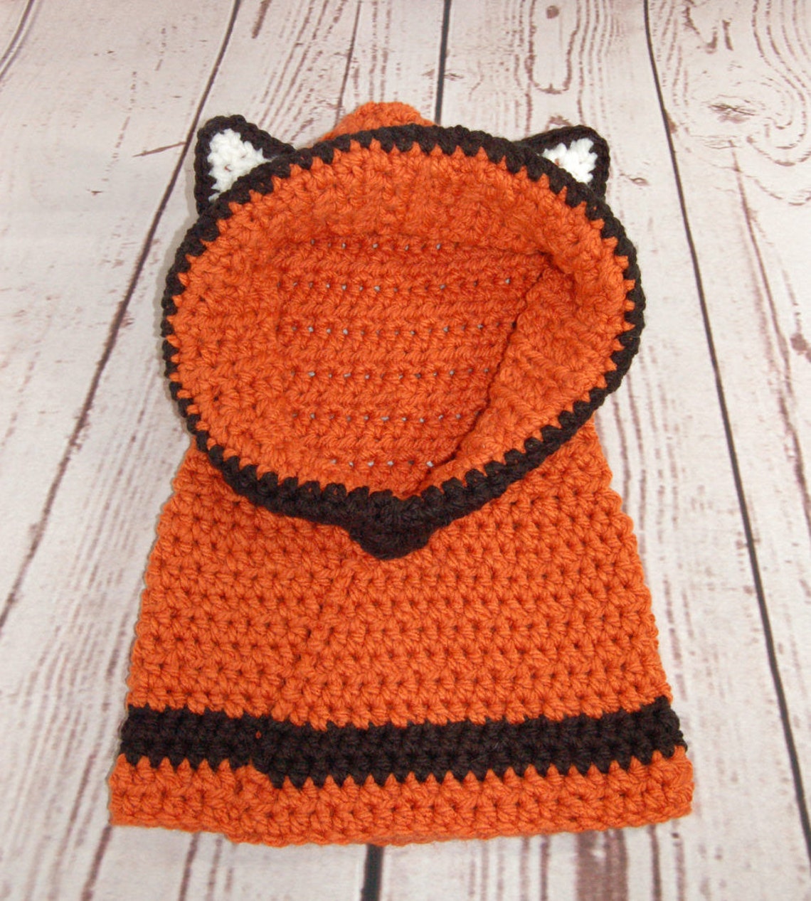 Hooded Cowl Fox Hood Scarf Cowl Hood Hooded Scarf - Etsy Canada