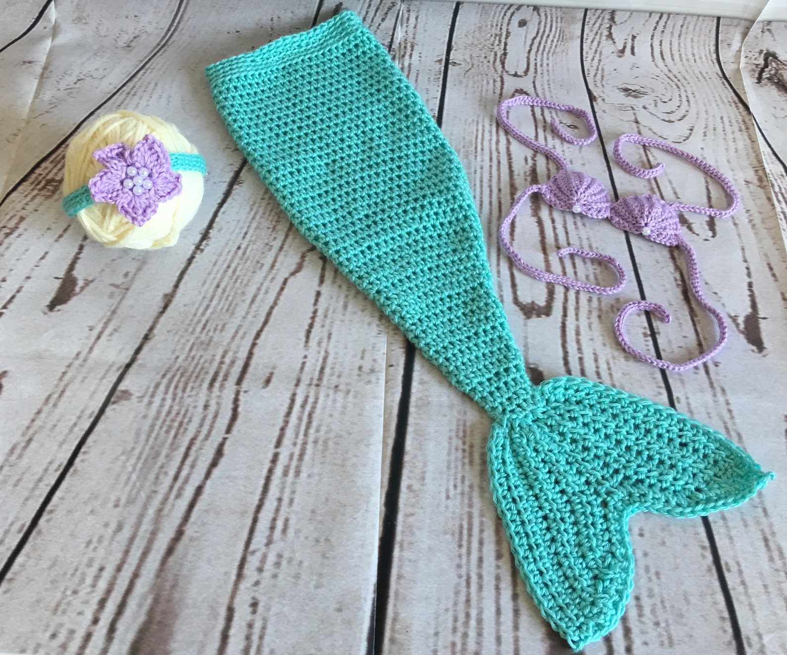 Mermaid Baby Outfit Baby Mermaid Costume Baby Mermaid Etsy