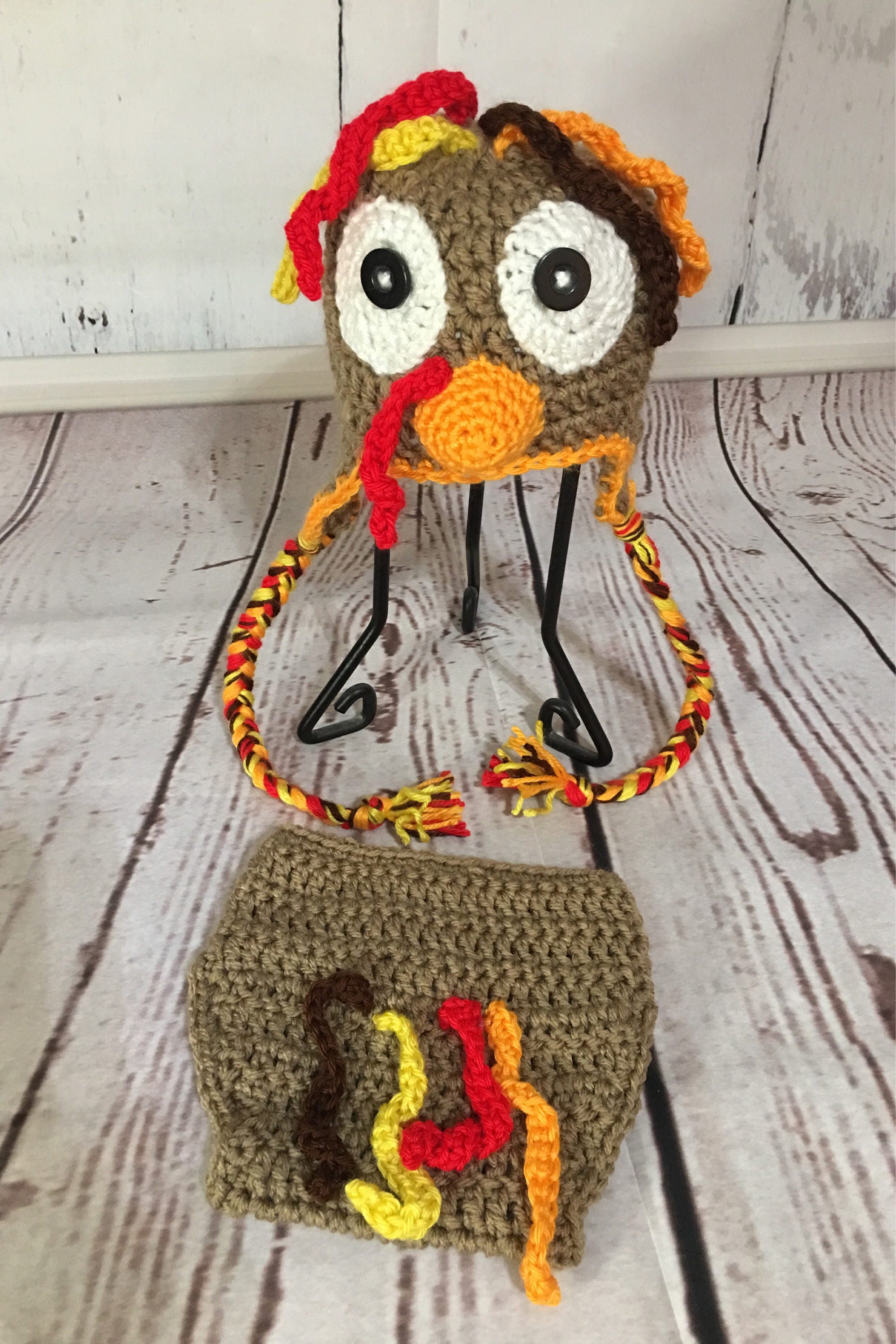 Baby Turkey Costume Baby Turkey Outfit Newborn Turkey Etsy Canada