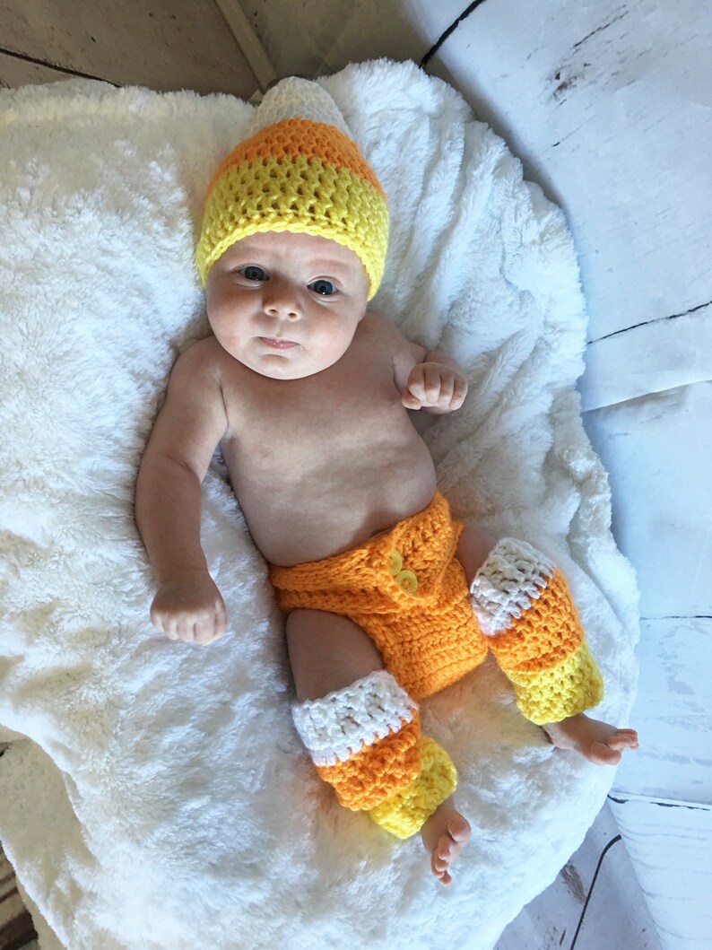 Candy Corn Baby Costume Candy Corn Costume Baby Photo Prop Etsy Canada