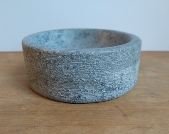 Small Hand Turned Soapstone Vessel