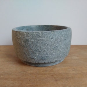 Small Hand Turned Soapstone Vessel