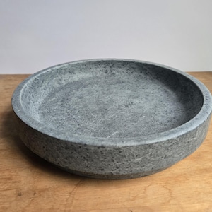 Hand-turned Virginia Soapstone Platter