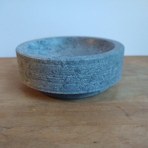 Small Hand Turned Soapstone Vessel