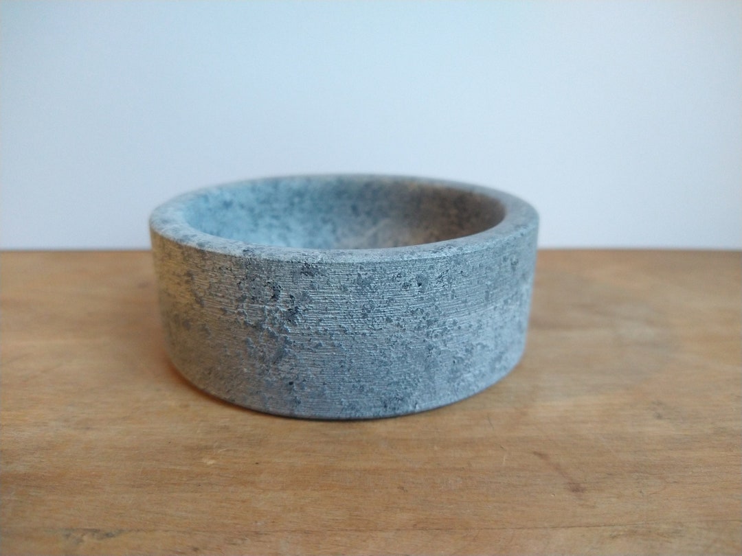 Small Hand Turned Soapstone Vessel Etsy