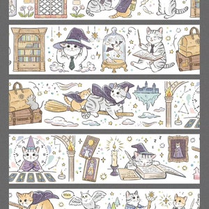 Eon Limerence CelloM vol.20 original Sammlung hochwertige PET Plastik Masking Tape Muster perfekt für Journal/TN/Planer/Scrapbook MagicMeowbu3.5×100cm