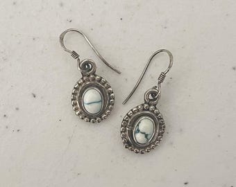 Orecchini Donna In Argento 925 Con Turchese Autentico | Stile Americano Occidentale, Bohémien, Fatto A Mano