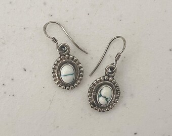 Orecchini Donna In Argento 925 Con Turchese Autentico | Stile Americano Occidentale, Bohémien, Fatto A Mano