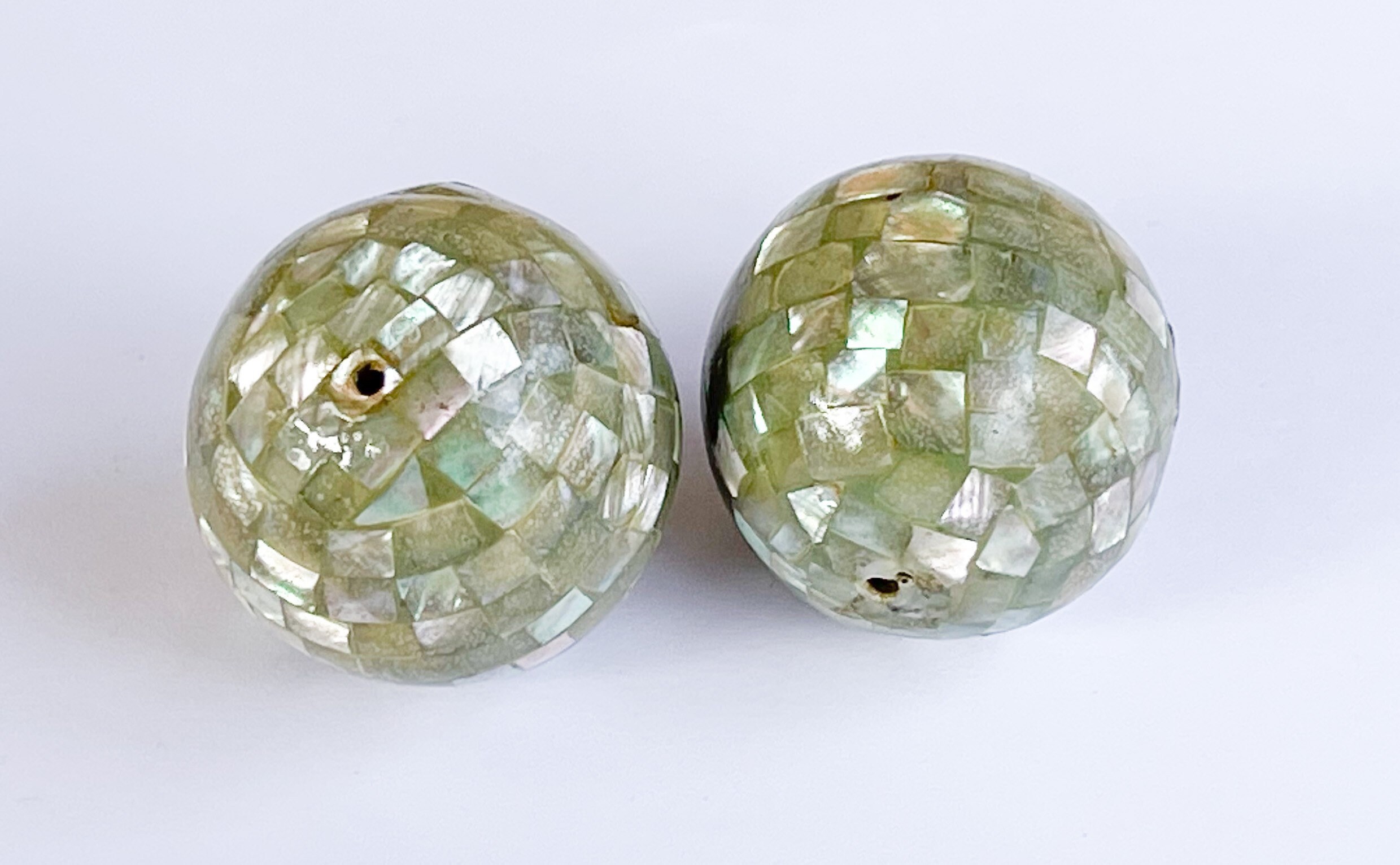 Shell Focal Bead Large Round Inlaid Shell Abalone 30MM 1 PC - Etsy