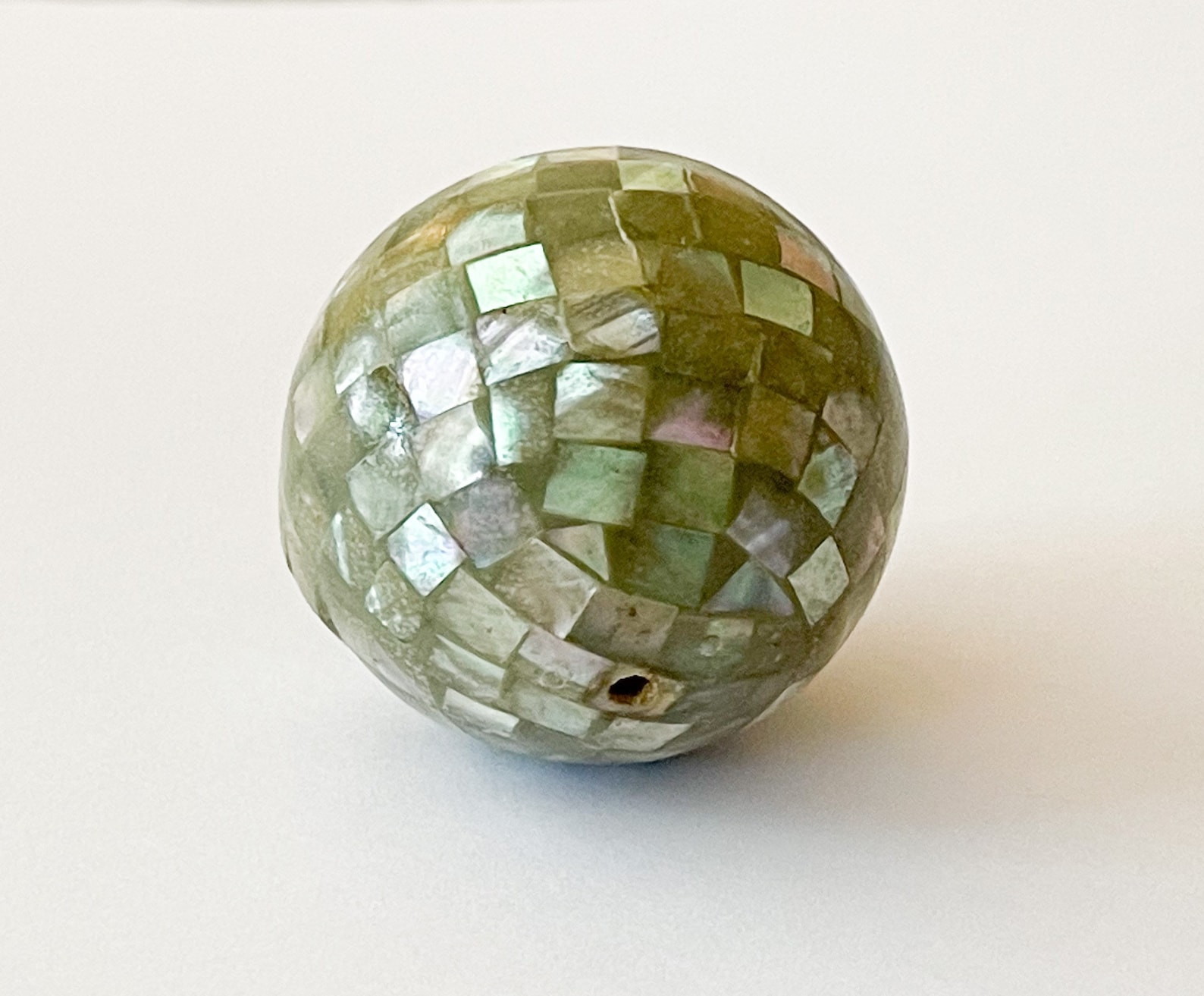 Shell Focal Bead Large Round Inlaid Shell Abalone 30MM 1 PC - Etsy