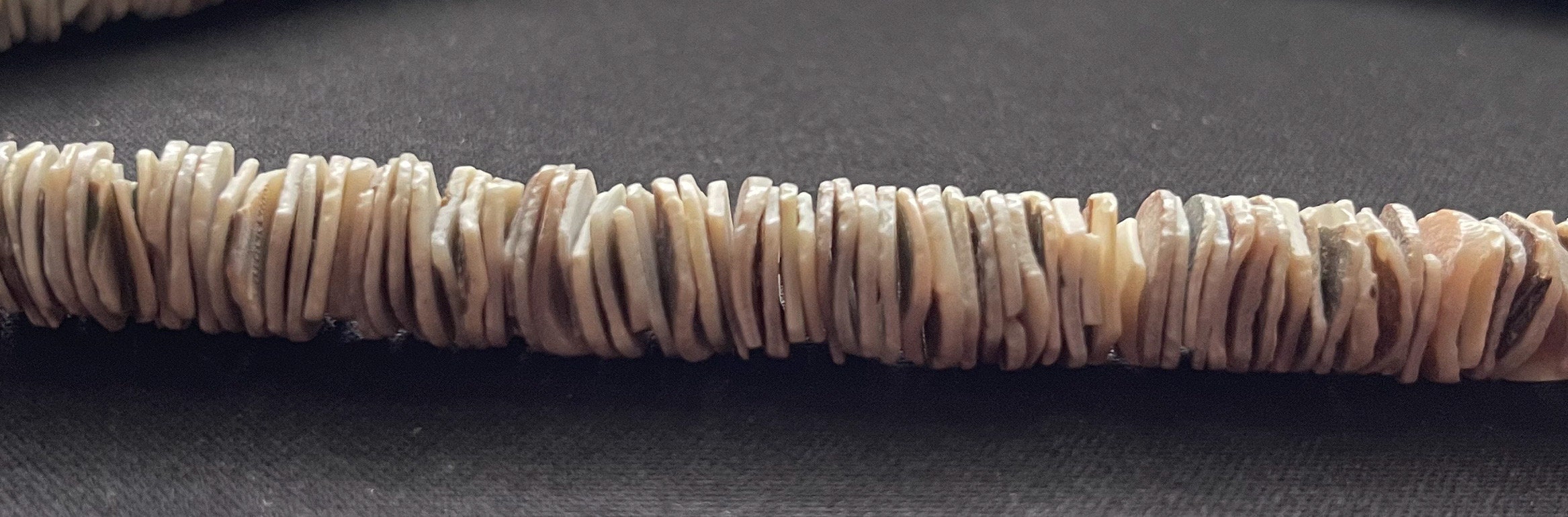 Green Shell Chips 10mm 24 Inch Strand - Etsy