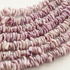 Purple shell beads cebu beauty chips