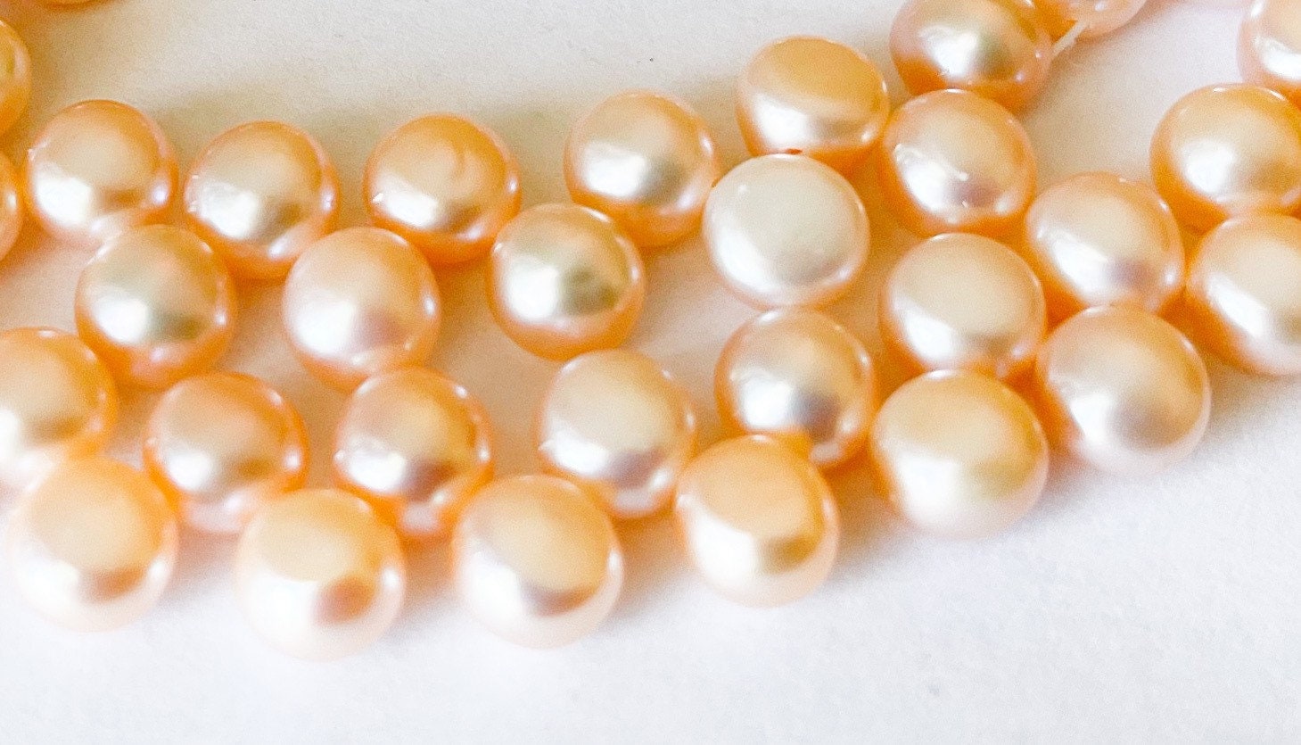 Freshwater Biwi Long Drilled White Pearls with Lots of Luster! - A Grain of  Sand