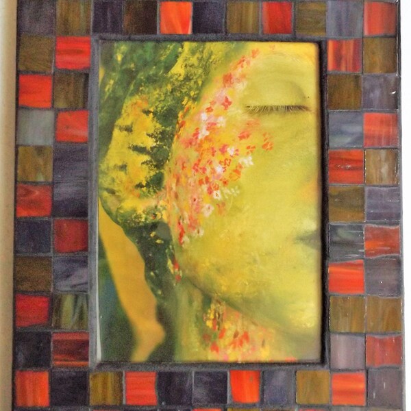 Mosaic Tiled Picture Frame Etsy