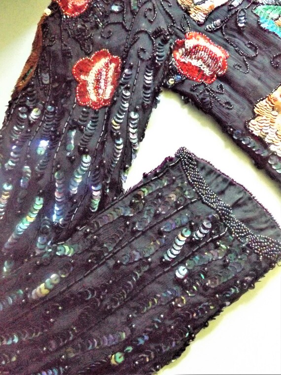 Bedazzling Black Cocktail Dress ~ by Oh Johnny - image 7
