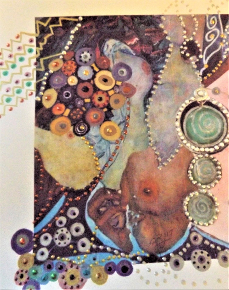 Fat Tuesday I~A Limited Edition~Signed and Numbered Embellished Print