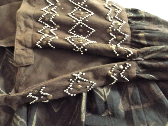 Southwestern Flare ~ Midi Skirt by Willi Smith - image 5
