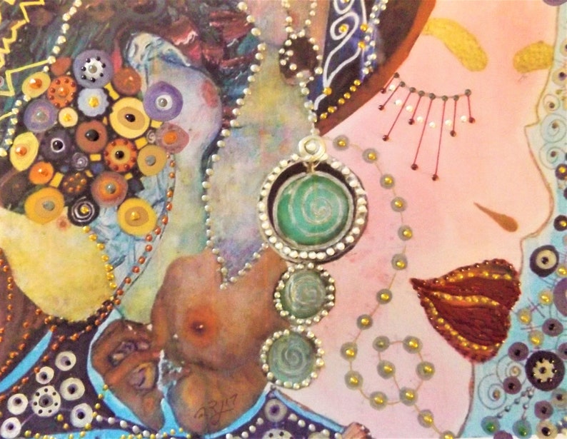 Fat Tuesday I~A Limited Edition~Signed and Numbered Embellished Print