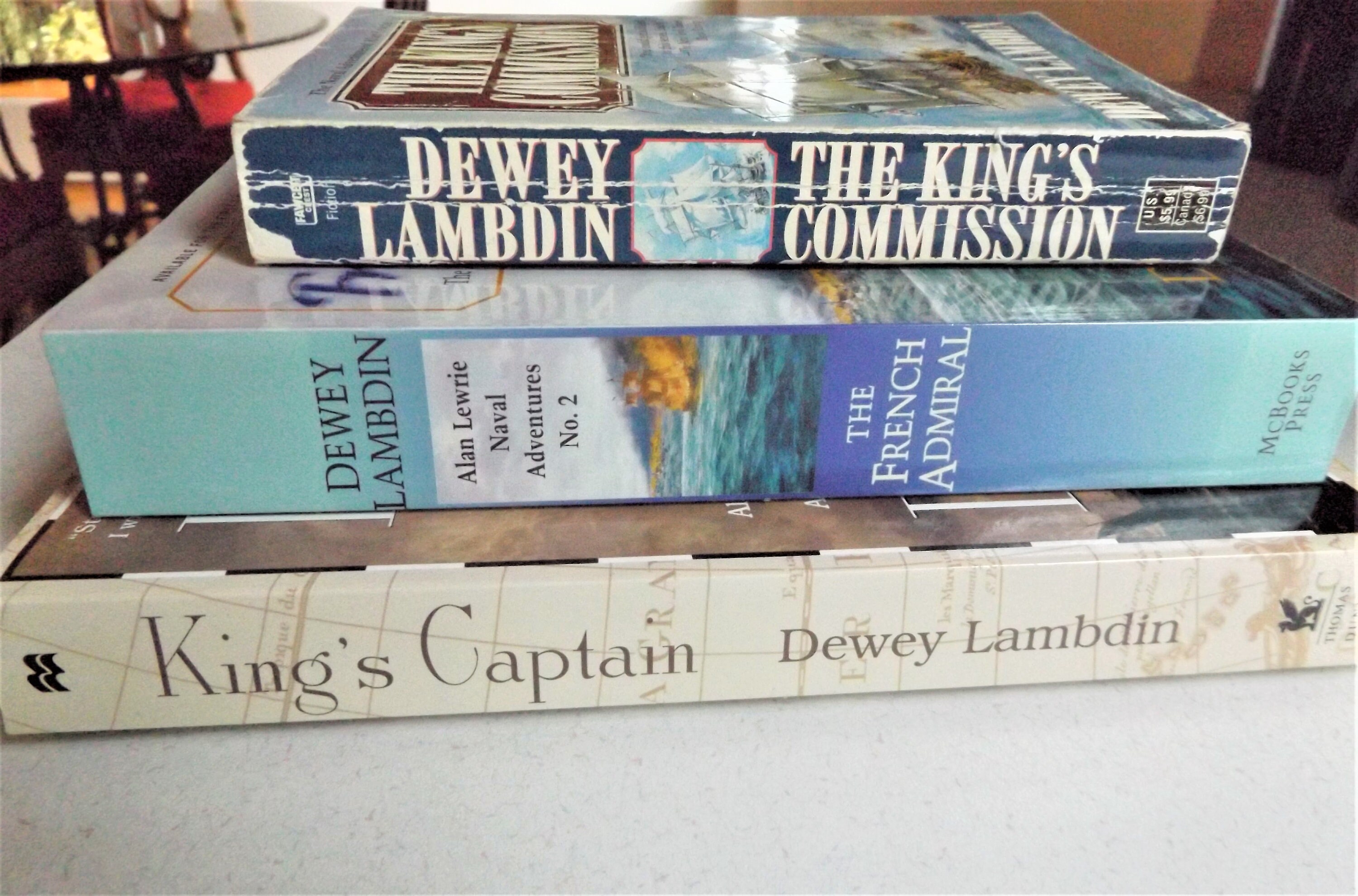 Alan Lewrie Naval Adventure Novels by Dewey Lambdin Set of