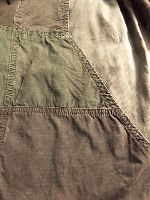 HEI Khaki Jacket~ Upscaled Patchwork 'Fatigue' Lo… - image 9