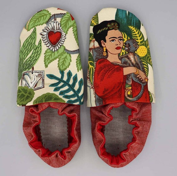 frida kahlo slippers