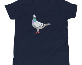Koszulka młodzieżowa z krótkim rękawem Pigeon Rock Dove City Bird