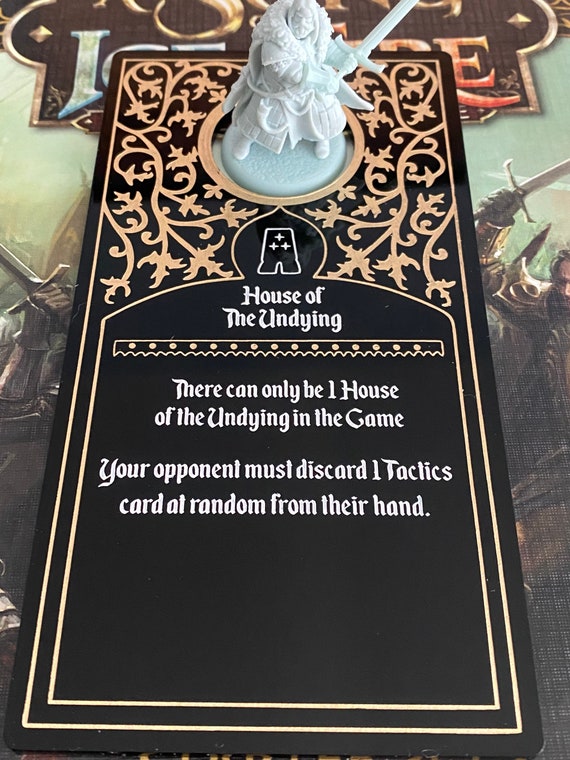 A Song of Ice and Fire House of the Undying NCU Board. Revised Etsy