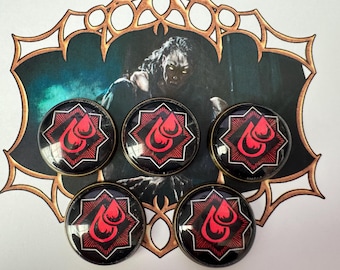 Segnalini Blood Chaos di Arkham Horror - Segnalini Figli del Sangue - 12 Segnalini Premium - Arkham Horror LCG