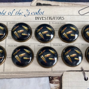 Arkham Horror Ammo / Bullet Tokens / Arkham Horror LCG tokens.