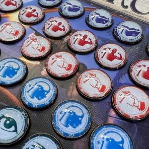 Eldritch Horror Improvement Tokens! Lore, Influence, Observation ...