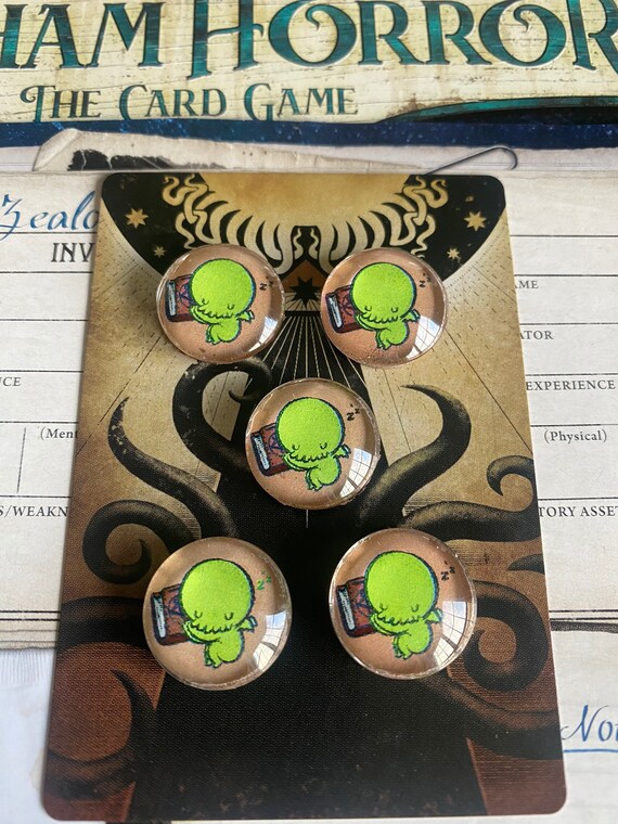 Buy Arkham Horror the Card Game Compatible Premium Exhaust/used Action  Tokens Online in India - Etsy
