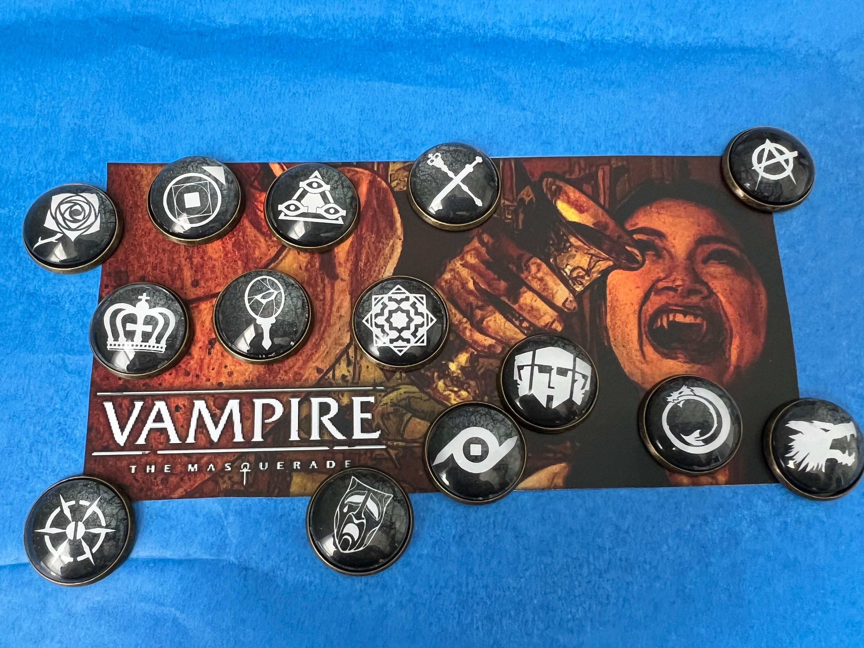Vampire The Masquerade Clan Symbols | iPad Case & Skin