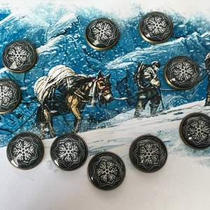 Arkham Horror The Card Game Frost-tokens - Edge of the Earth-tokens 10 tokens
