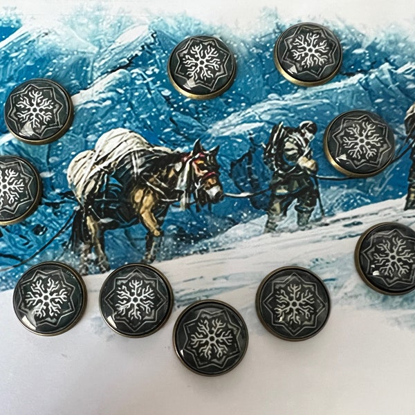 Arkham Horror The Card Game Frost Tokens - Edge of the Earth Tokens 10 Tokens