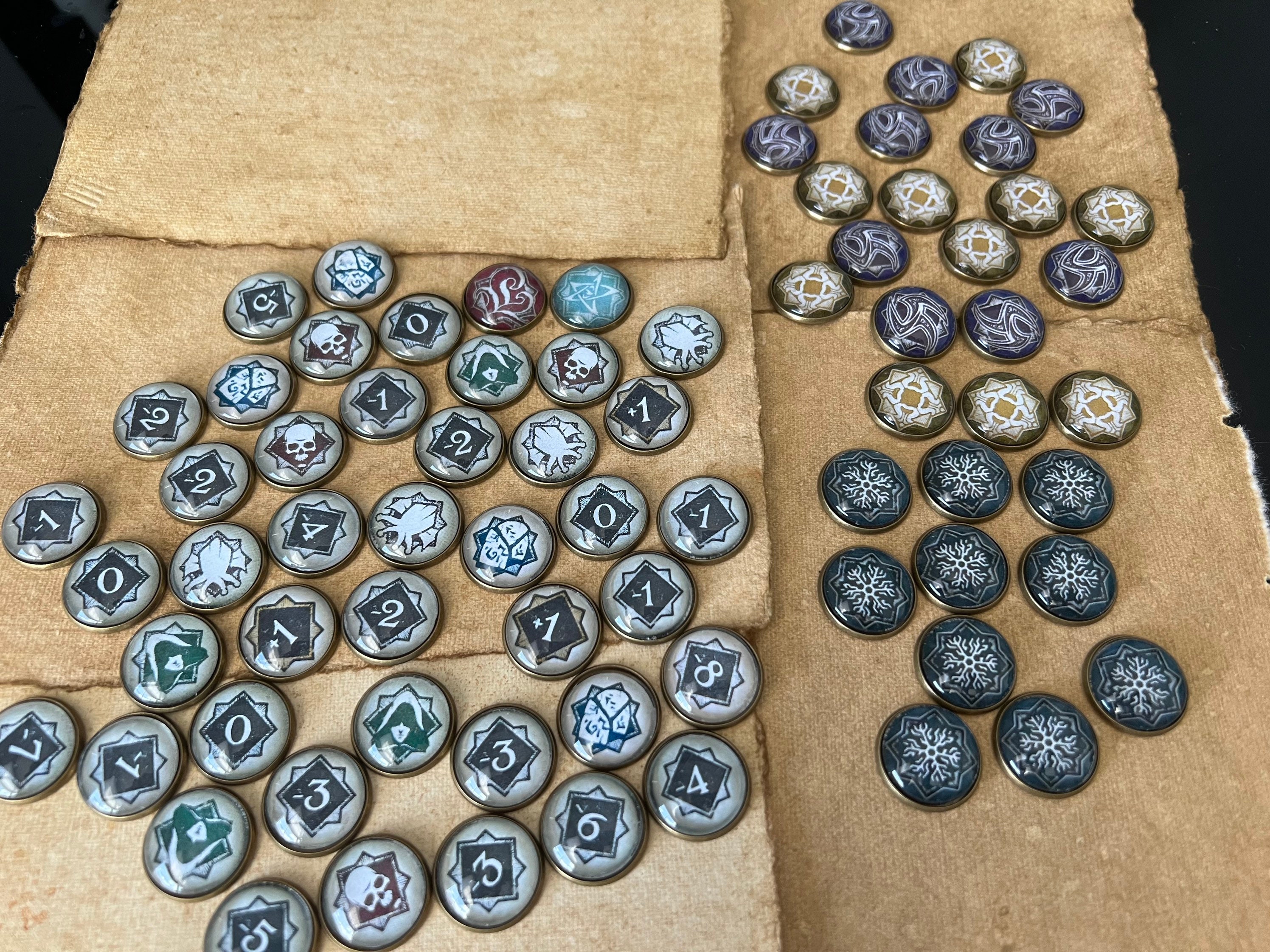 Arkham Horror Card Game Tokens - Etsy Arkham Horror Card Game Tokens - Etsy