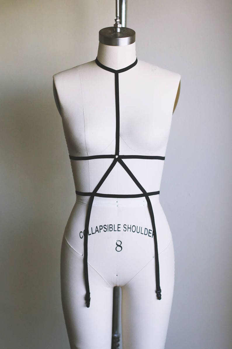 Garter Harness Body Garter Harness Garter Belt Body Etsy 日本