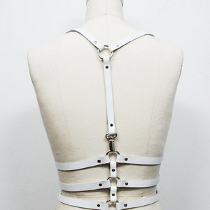 Faux Leather Body Harness, BDSM Harnesses, Harness Canada, Fetish Accessories, Body Harness, Burning Man Accessories, Harness Belt . image 3