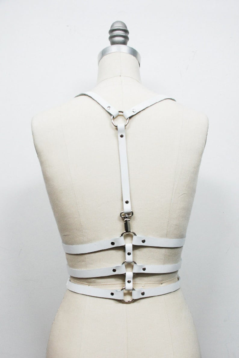 Faux Leather Body Harness, BDSM Harnesses, Harness Canada, Fetish Accessories, Body Harness, Burning Man Accessories, Harness Belt . image 3