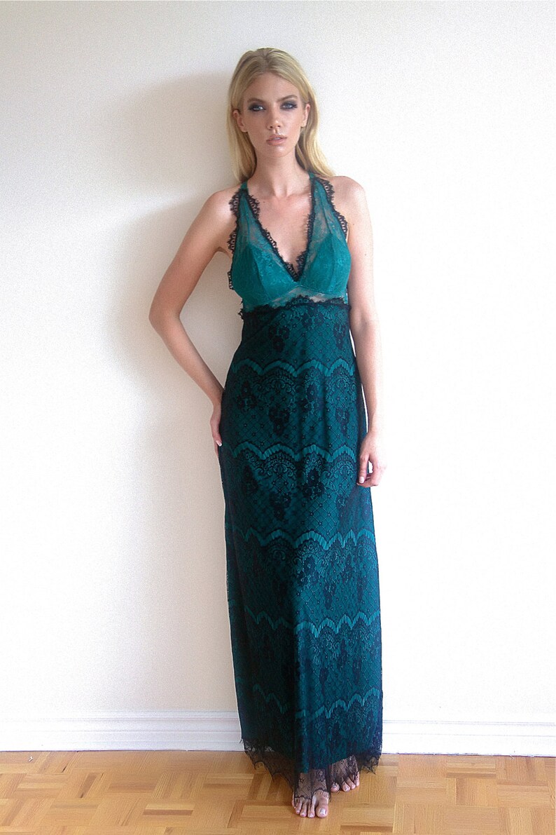 Lace Slip Dress Slip Dress Canada Lace Gown Long Lace Etsy