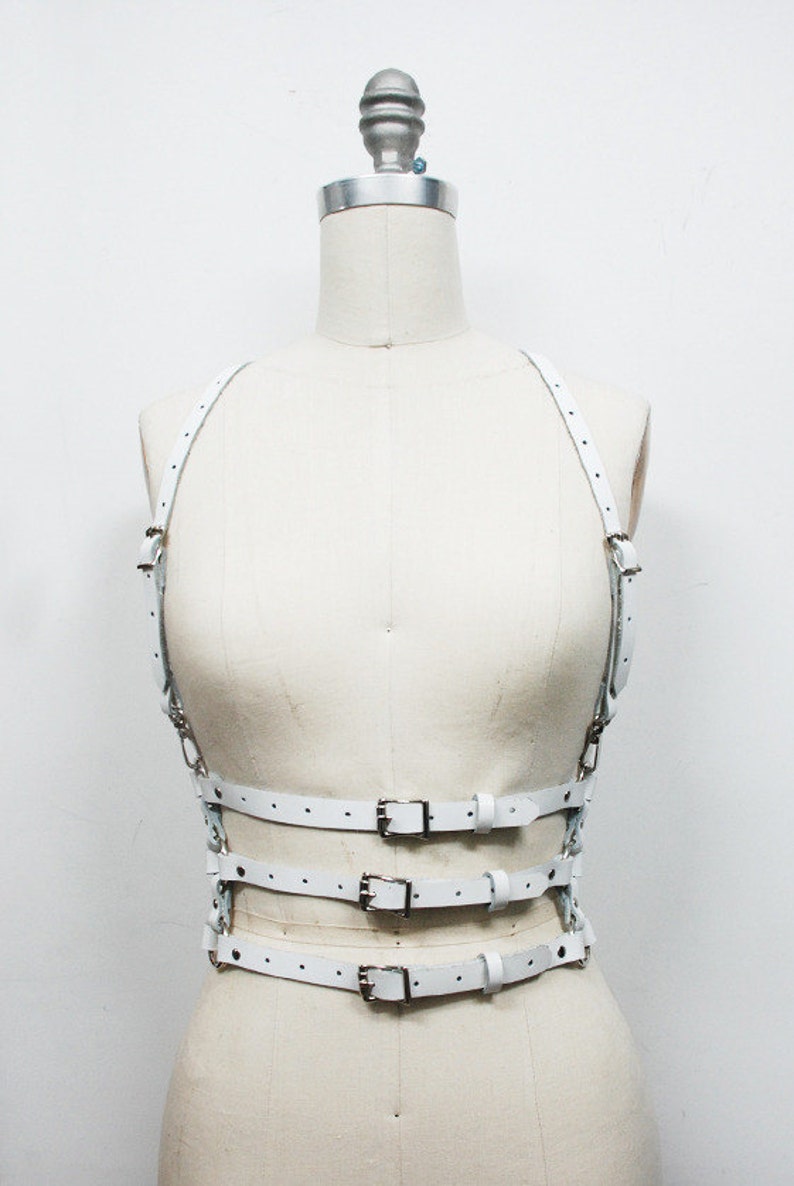 Faux Leather Body Harness, BDSM Harnesses, Harness Canada, Fetish Accessories, Body Harness, Burning Man Accessories, Harness Belt . image 4