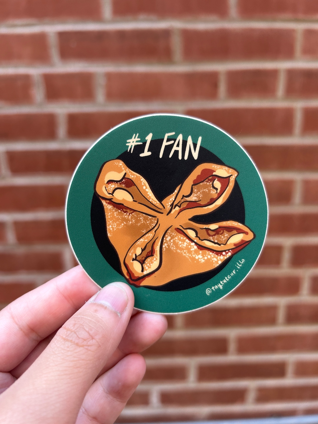 Number 1 Crab Rangoon Fan - Etsy