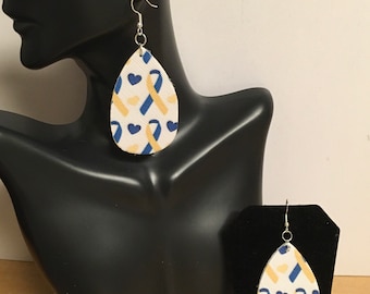 Boucles d’oreilles de sensibilisation au syndrome de Down