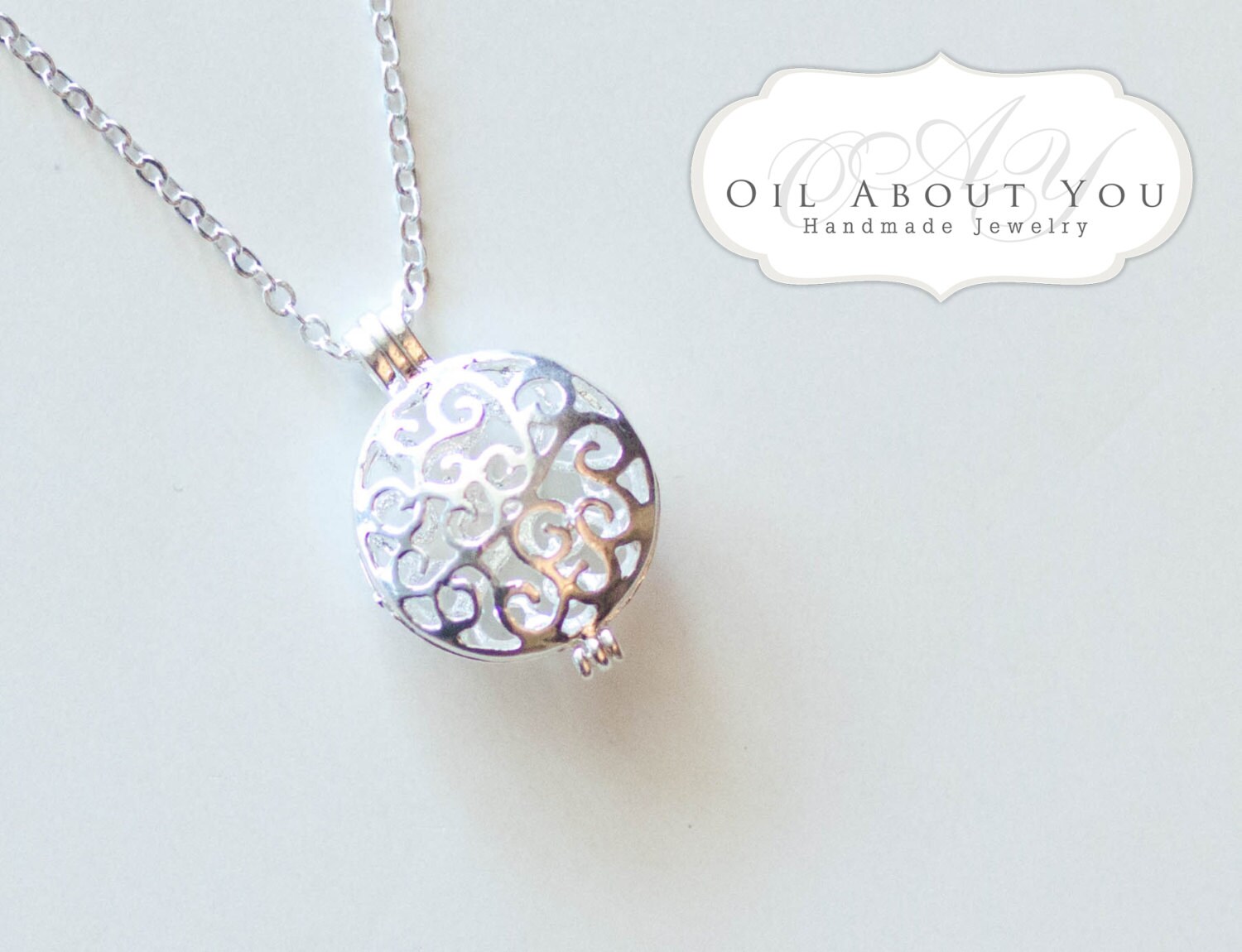 Essential Oil Necklace Diffuser Necklace Aromatherapy Necklace Etsy