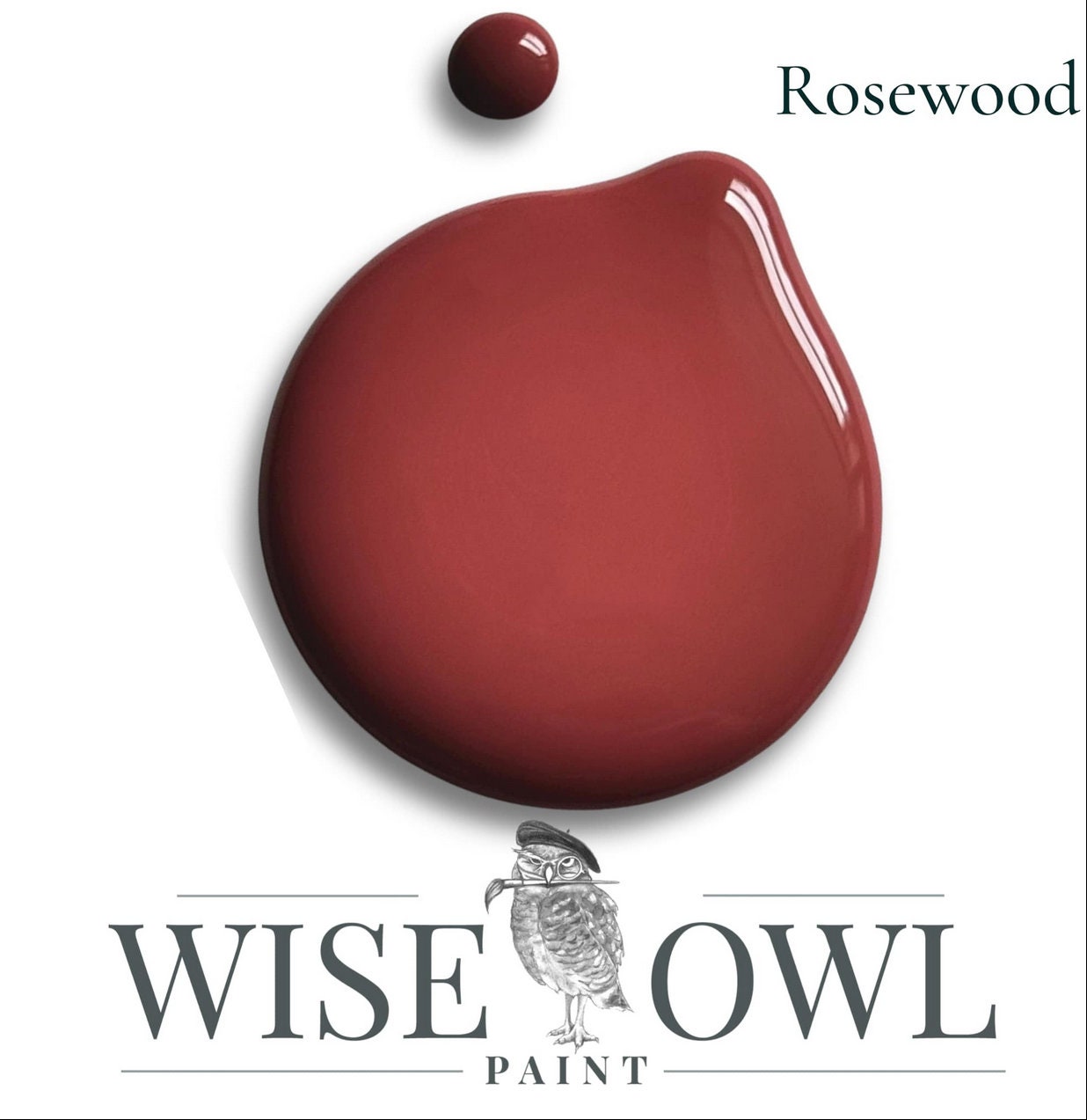 New * Rosewood - OHE- Summer in Ibiza Wise Owl One Hour Enamel 32oz Furniture Refinishing Paint Kitchen Bathroom Cabinet Paint Canada