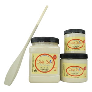 Dixie Belle Sand Bar Mineral Paint. Tan Chalk Paint Furniture Decor, Wood, Metal, Glass, Ceramic, Fabric, or Cabinet Paint.