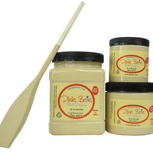 Burlap Dixie Belle  Chalk Mineral Paint. Tan Chalk Paint Furniture, Decor, Wood, Metal, Glass, Ceramic, Fabric, or Cabinet Paint.