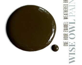 New * Weathered Bronze - OHE- Wise Owl One Hour Enamel 32oz Furniture Refinishing Paint Kitchen Bathroom Cabinet Paint Canada