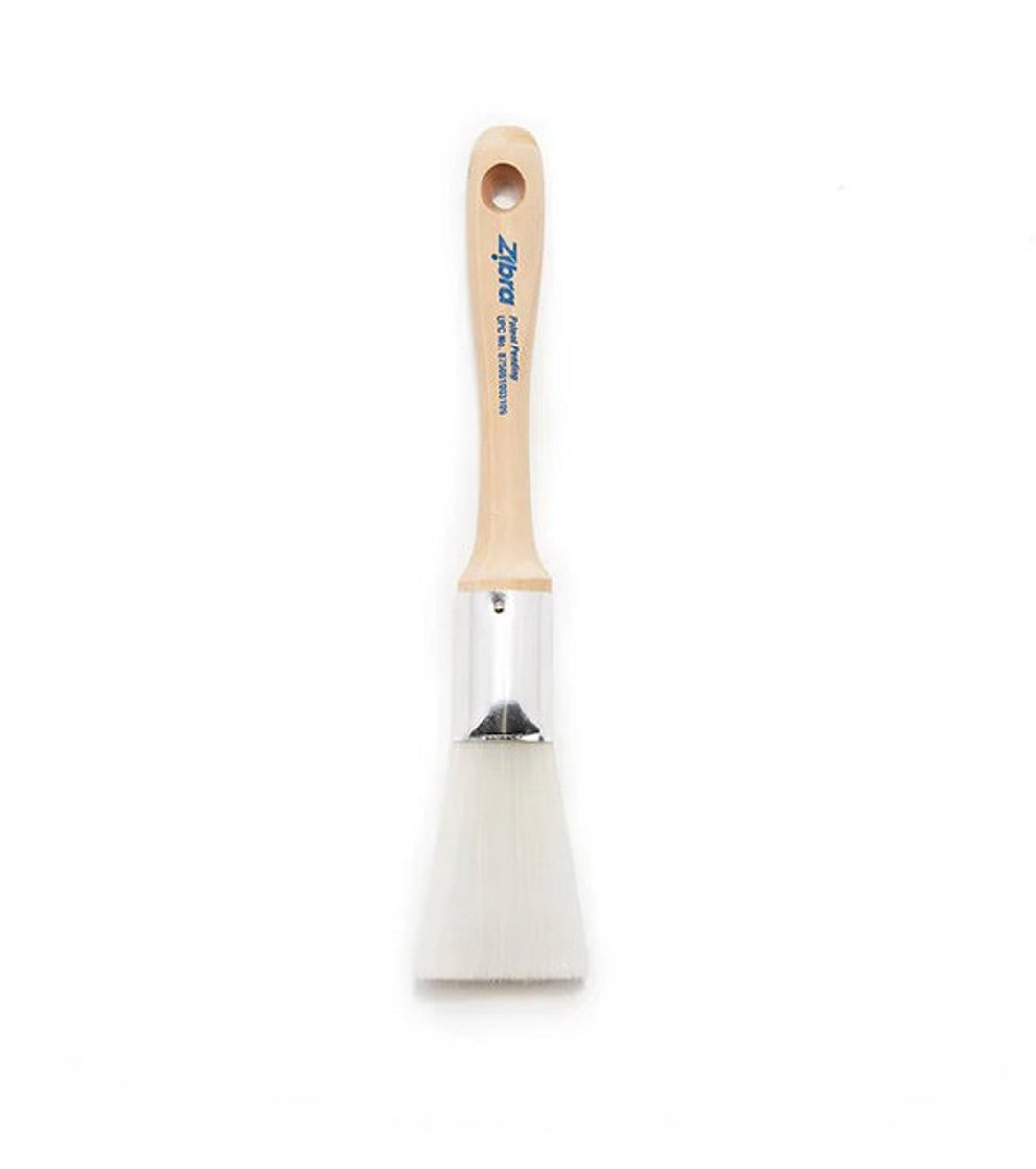 Zibra Fan 1 Inch Flat Brush Fusion Mineral Paint Brush Moldings Brush