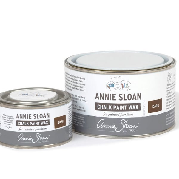 Dark Soft Wax - Annie Sloan Products - 2 sizes - Furniture Wax - Painted Furniture Sealer - Distress Finish